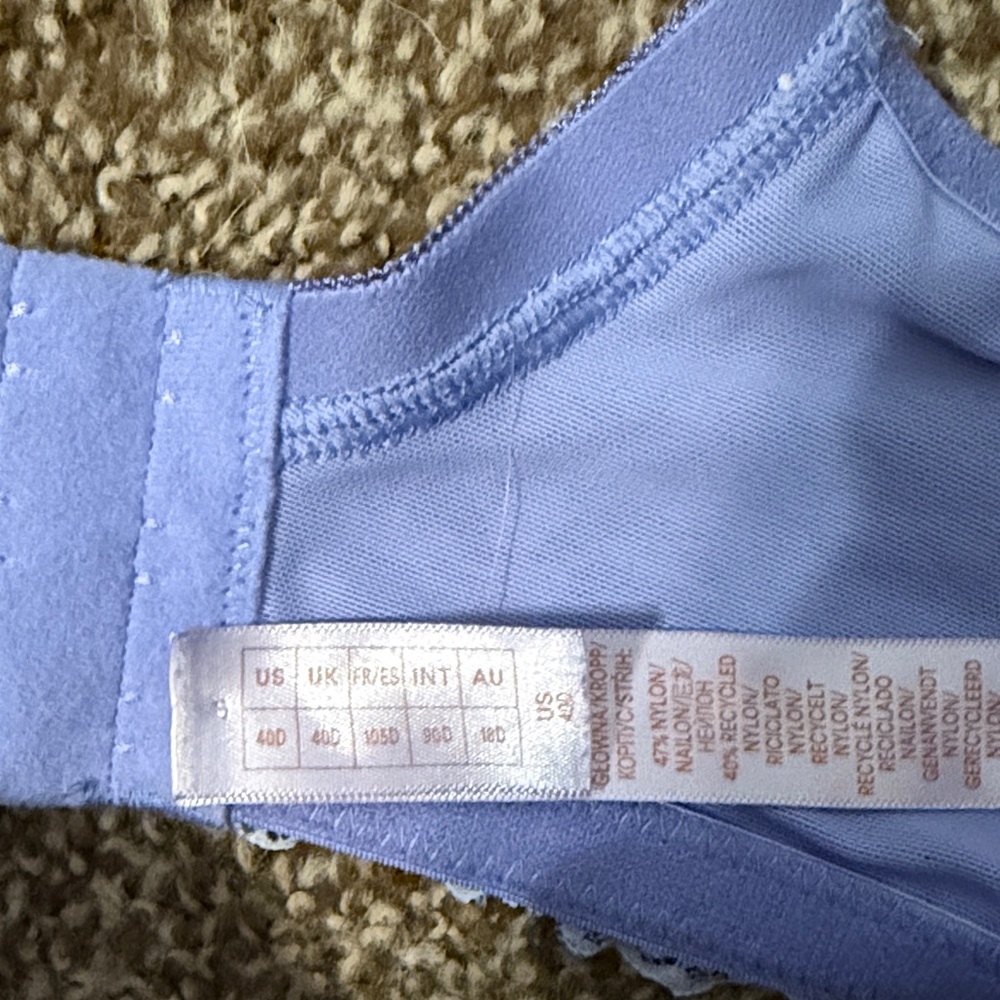 Savage x Fenty Purple Lace Bra - Picture 3 of 5